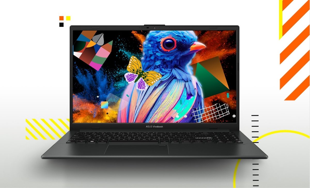 Notebook ASUS VivoBook Go 15 (AMD Ryzen 5 7520U, 8GB, 256GB SSD) - E1504FA-NJ731 - imagem 1