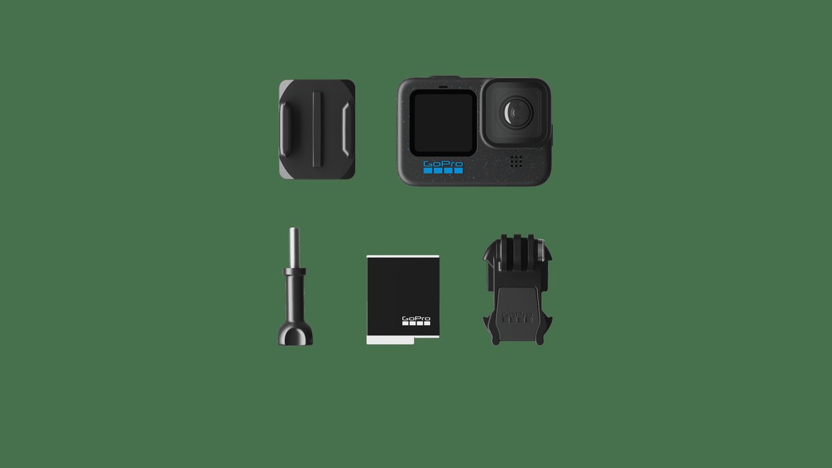 GoPro HERO12 BLACK - Câmera de Ação 5.3K60, 27 MP, à Prova d'água, Preto - imagem 1