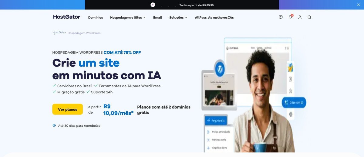 HostGator Hospedagem de Sites (Plano P) - imagem 1