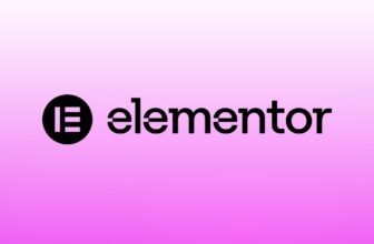 Elementor vale a pena? Logo do Elementor no review completo do construtor de páginas para WordPress